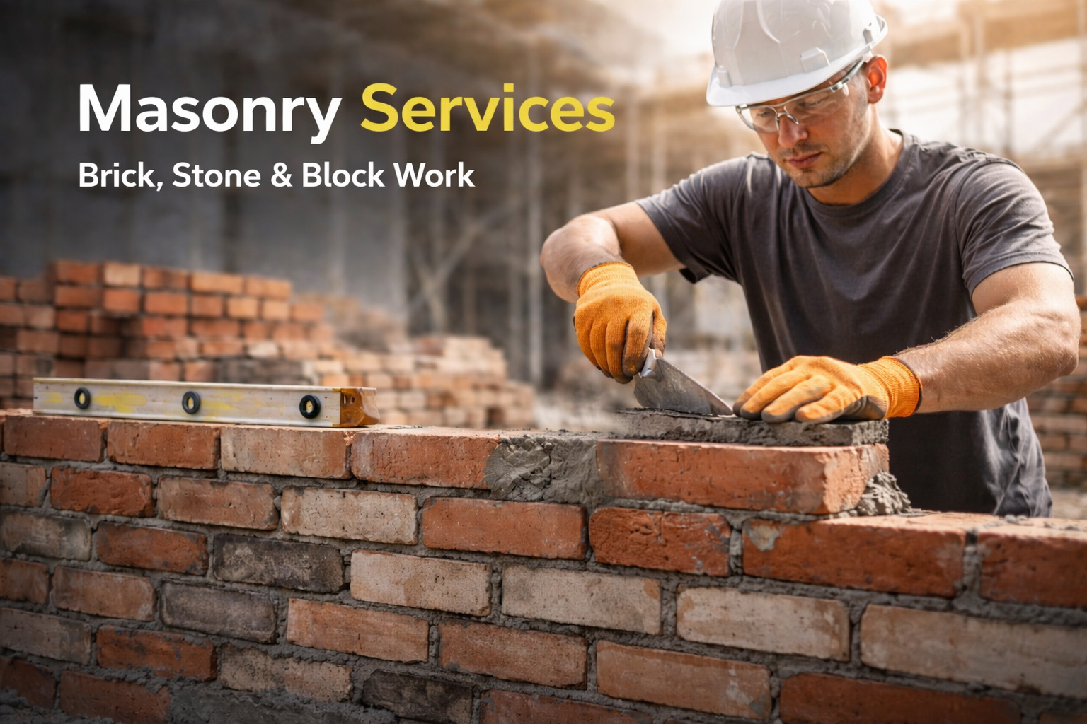 Masonry (Brick, Stone & Block Work)