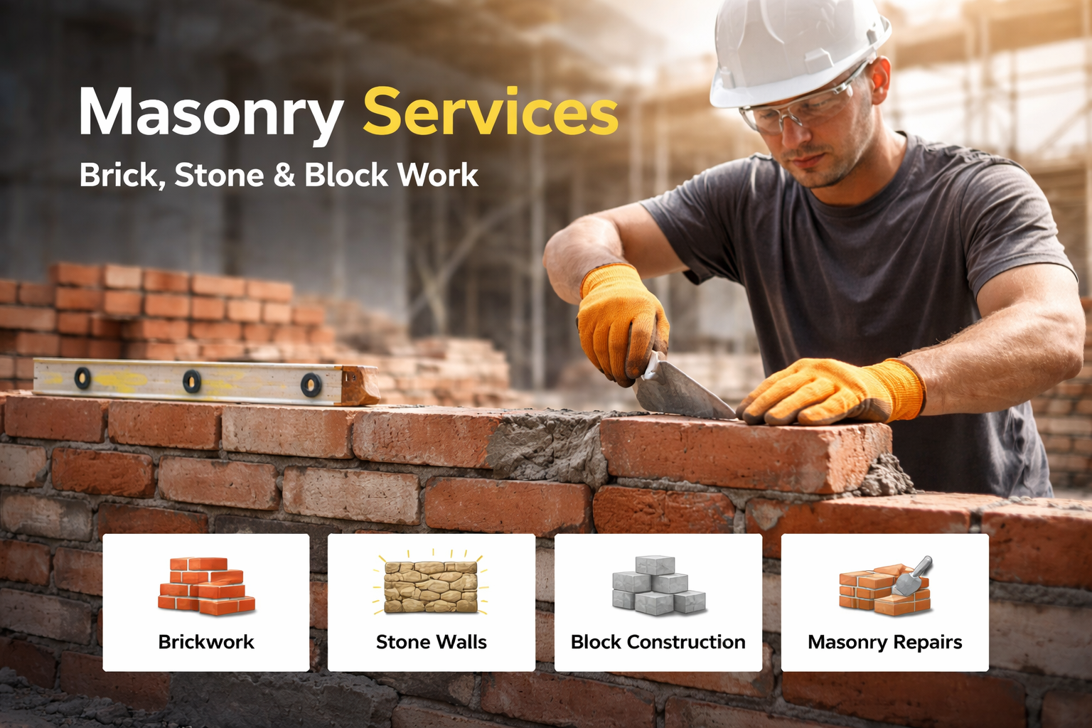 Masonry (Brick, Stone & Block Work)